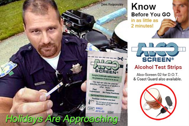 Alco-Screen 02 Alcohol Test Strips