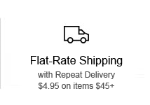 $2.95 Flat Rate Shipping with Repeat Delivery