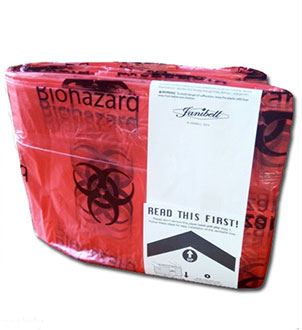Janibell Red Biohazard Liners