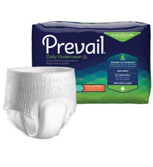 Prevail Extra Protective Disposable Underwear Pullup