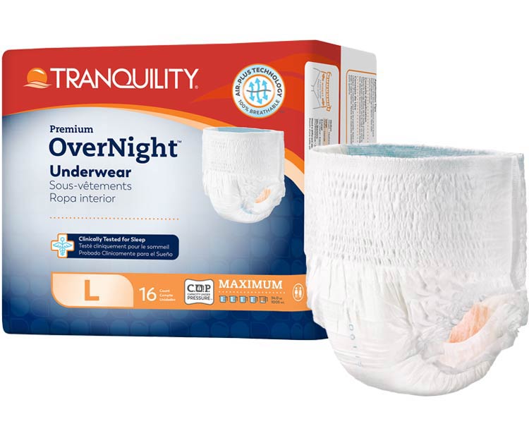 Principle Business Enterprises Samples - Tranquility Premium Overnight Disposable Underwear