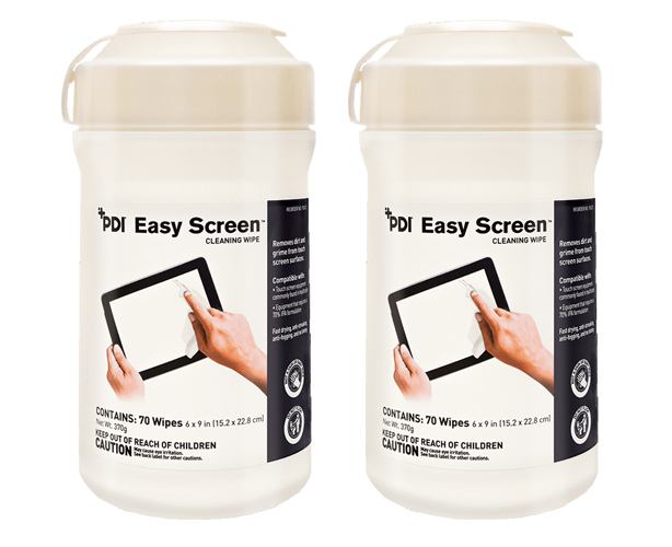 PDI Easy Screen Cleaning Wipe
