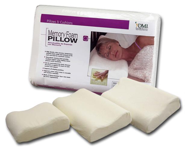 Mabis DMI Premium Memory Foam Pillow