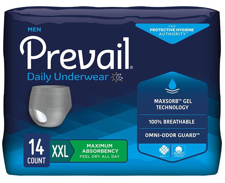 Prevail Incontinence Products Prevail Underwear for Men Prevail Incontinence Products Prevail Underwear for Men