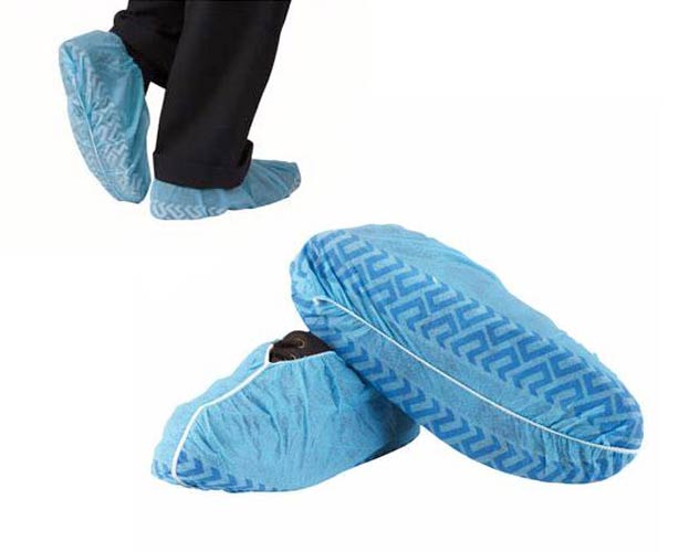 Medicom AMD Medicom Shoe Covers, Non-Skid, X-Large, Blue