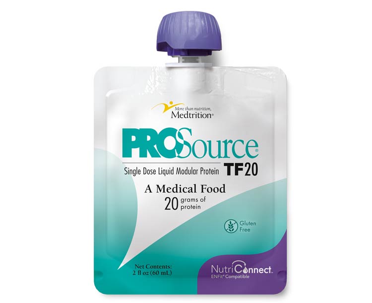 Medtrition ProSource TF20 ENFit Compatible Liquid Protein Pouches