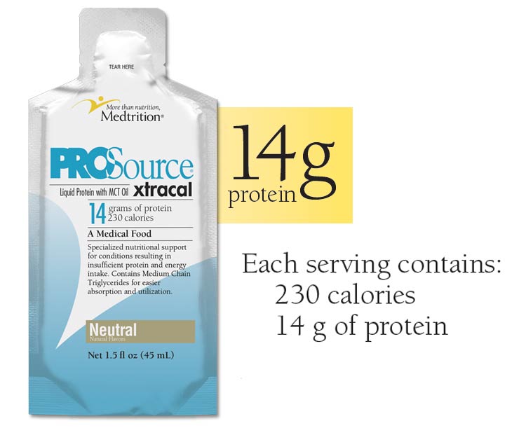ProSource XtraCal Calorie & Protein Food Enhancer w/MCT Oil