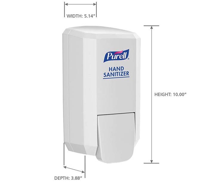 Purell CS2 Hand Sanitizer Dispenser - Push Style