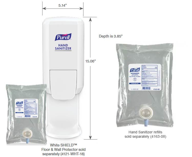 Purell CS2 Hand Sanitizer Dispenser - Push Style