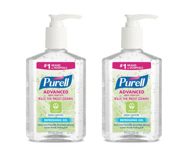 Gojo Purell Certified Green Hand Sanitizer