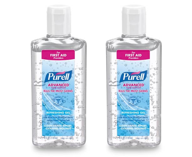 Gojo Purell Instant Hand Sanitizer - 4 oz. Squeeze Bottle