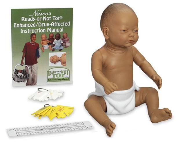 Nasco Education Models Ready-Or-Not Tot Baby Manikin - Enhanced