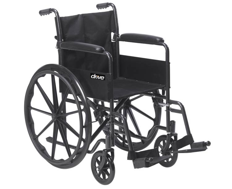 Drive Medical Silver Sport 1 Wheelchair