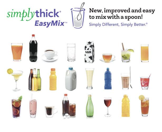 SimplyThick Easy Mix Gel Thickener Bottles