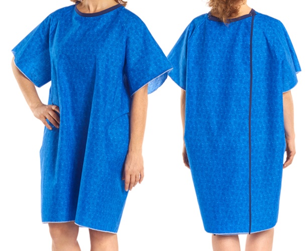 Salk SnapWrap Deluxe Adult Patient Gown