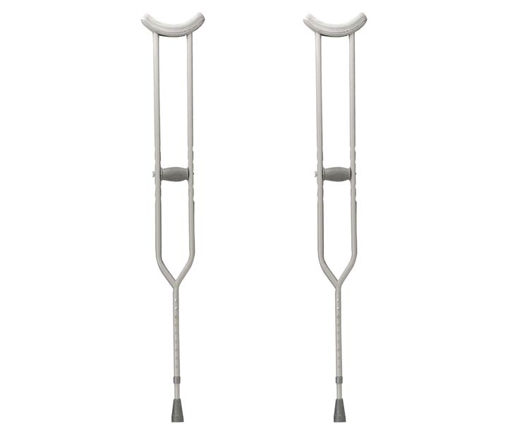 Drive Medical Heavy Duty Steel Crutches