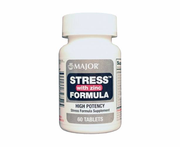 Major Stress Formula with Zinc, 60 Tablets