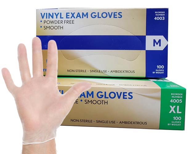 Bowman Dispensers Strong Vinyl Gloves, 4000 Series