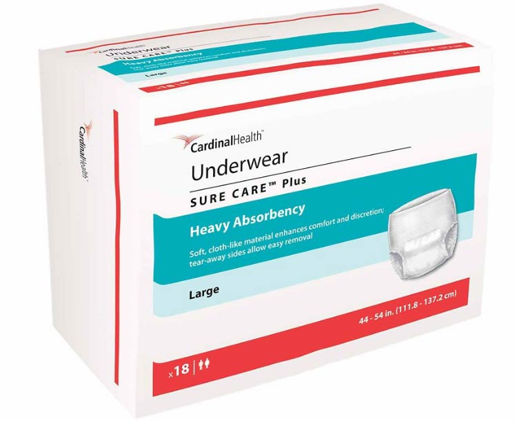 Sure Care Incontinence Aids Sure Care Plus Protective Disposable Underwear