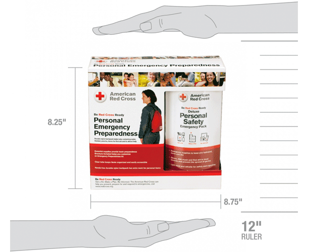 American Red Cross Deluxe Personal Safety Emergency Pack