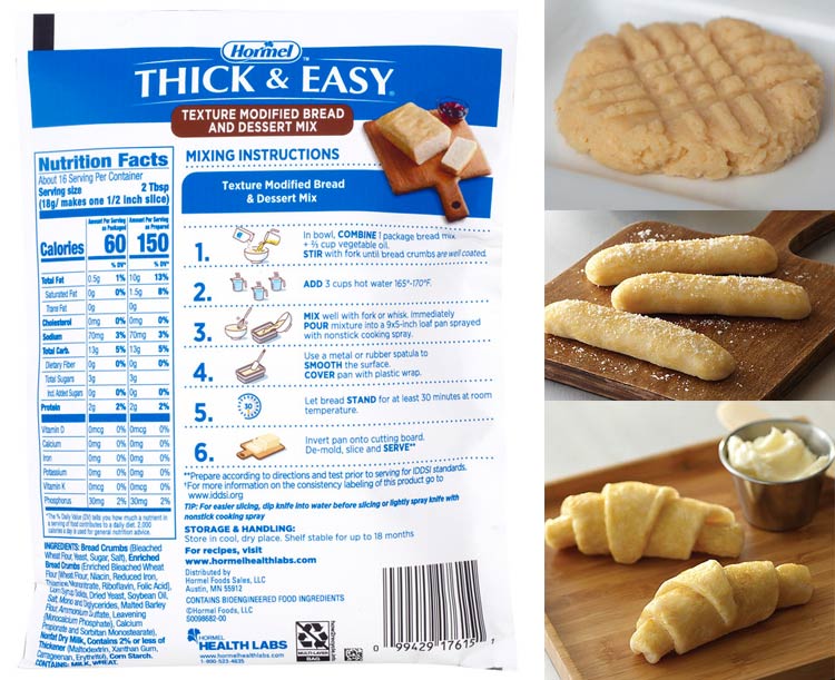 Thick & Easy Texture Modified Bread and Dessert Mix