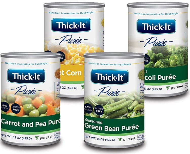 Thick-It Purees, Assorted Vegetable Variety Case