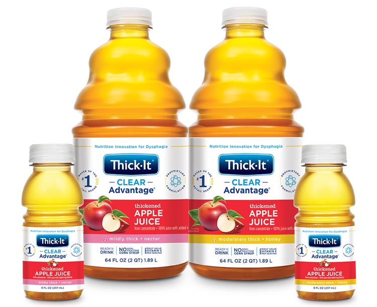 Thick-It Thickened Foods Thick-It Clear Advantage Apple Juice (Formerly AquaCareH2O)