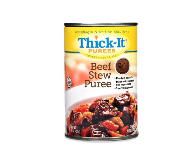Thick-It Purees, Beef Stew, Case | Thick-It Thickened Foods