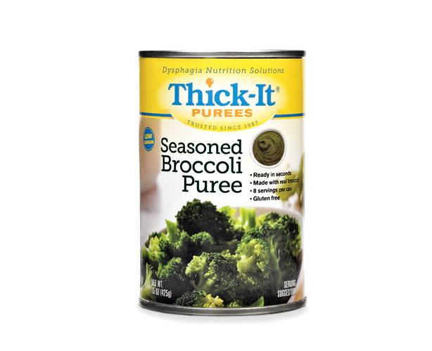 Thick-It Purees, Seasoned Broccoli, Case | Thick-It Thickened Foods