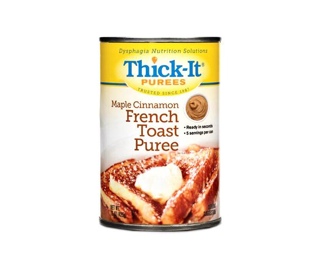 Thick-It Thickened Foods Thick-It Purees, Maple Cinnamon French Toast, Case