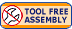 Tool Free Assembly