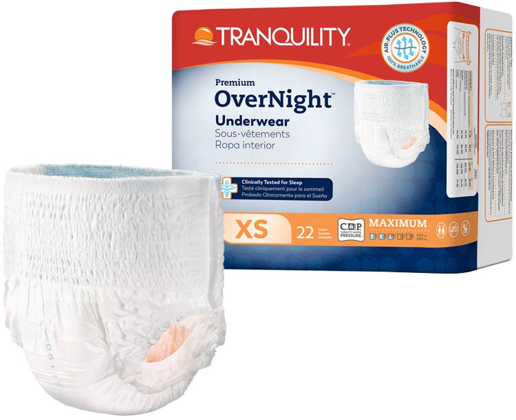 Principle Business Enterprises Tranquility Premium Overnight Disposable Underwear