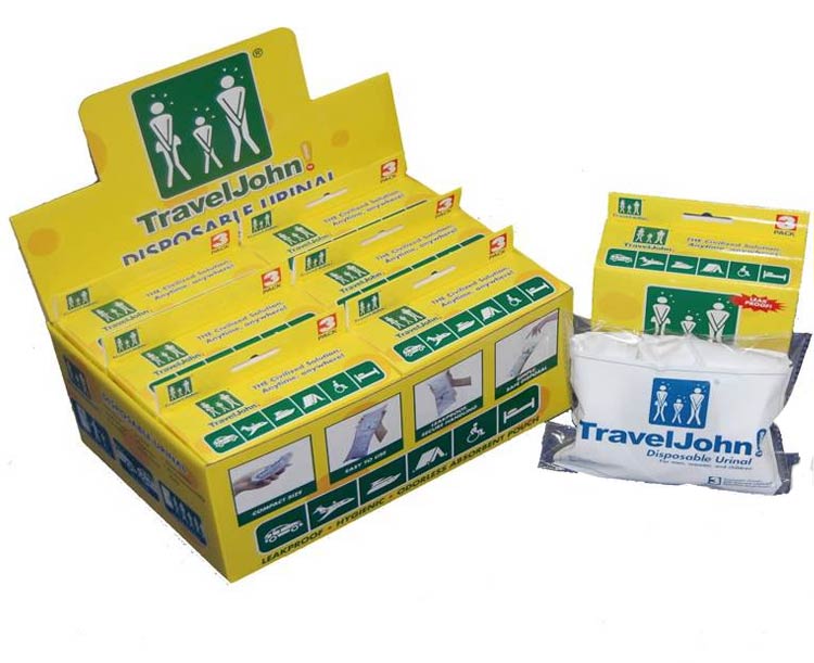 TravelJohn Portable Urinal for Men, Women & Children