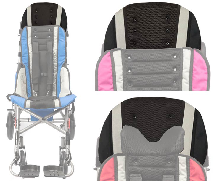 Headrest Extension for Trotter Mobility Chair Stroller for 14